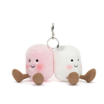 Jellycat Amuseables Pair of Marshmallows Bag Charm