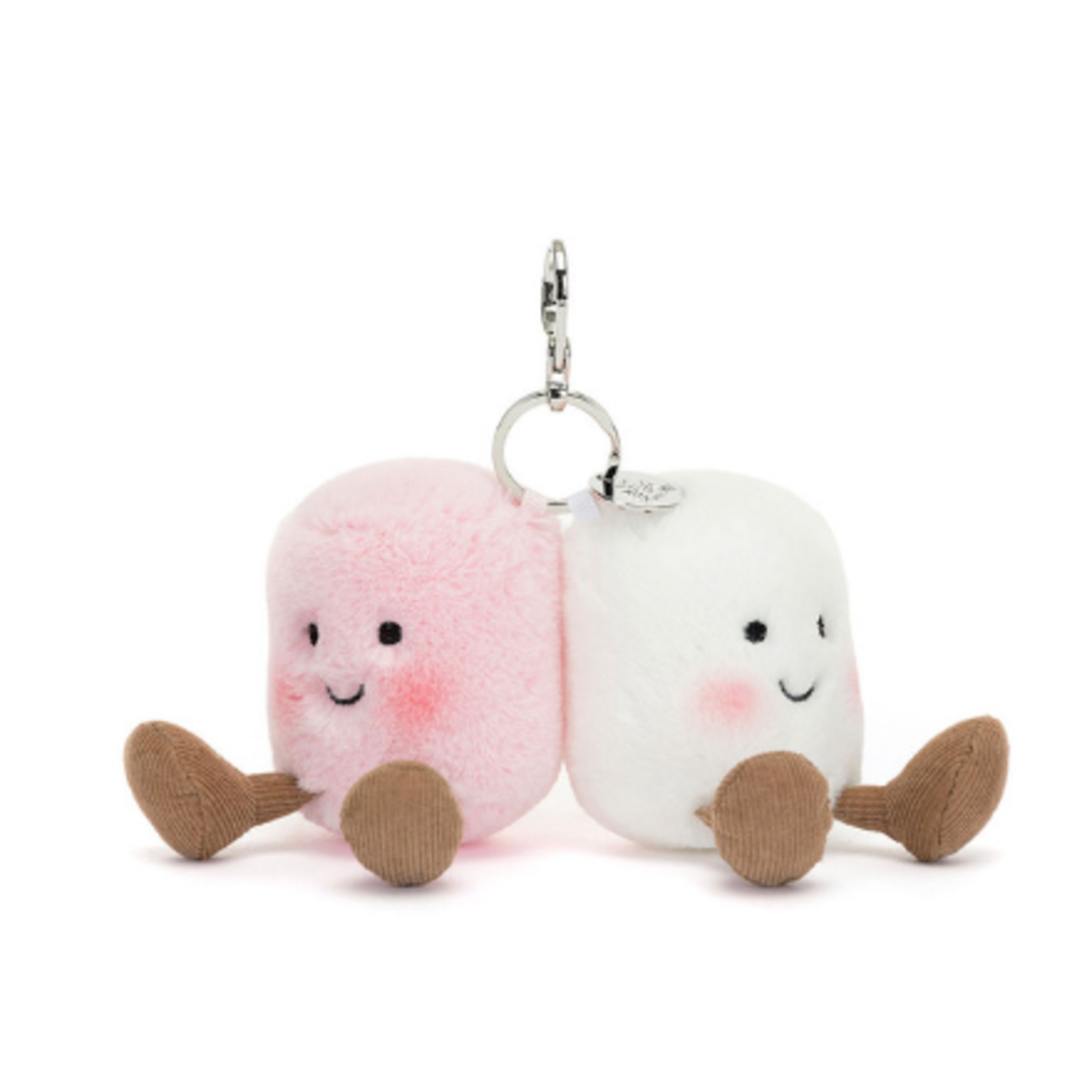 Jellycat Amuseables Pair of Marshmallows Bag Charm