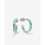 Melinda Maria Heiress Ombre Hoops .75"