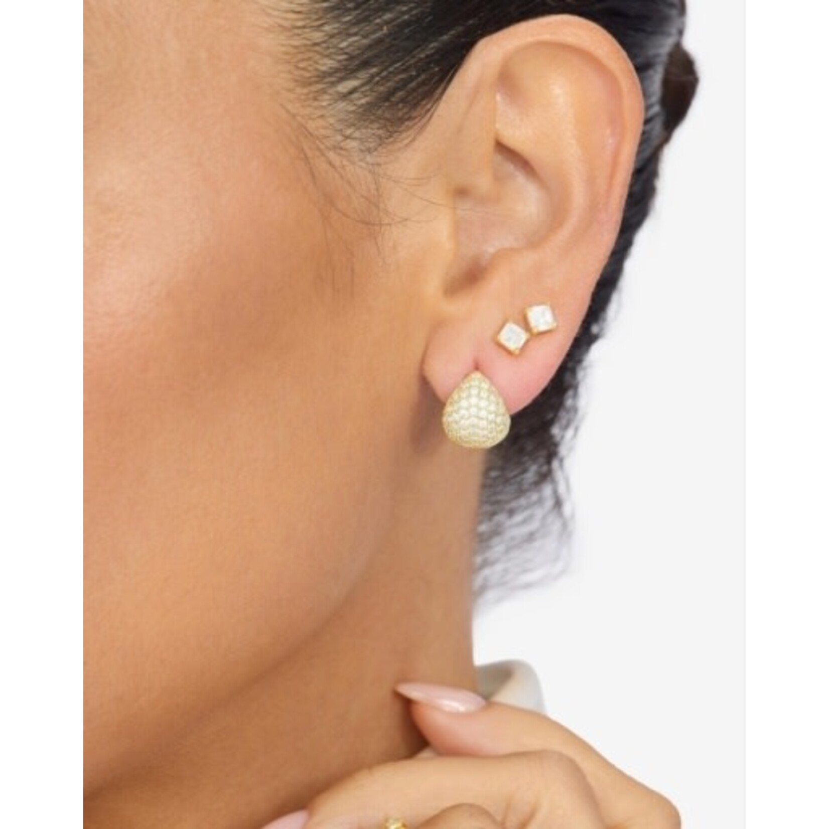Melinda Maria Lil' Norah Pavé Earrings