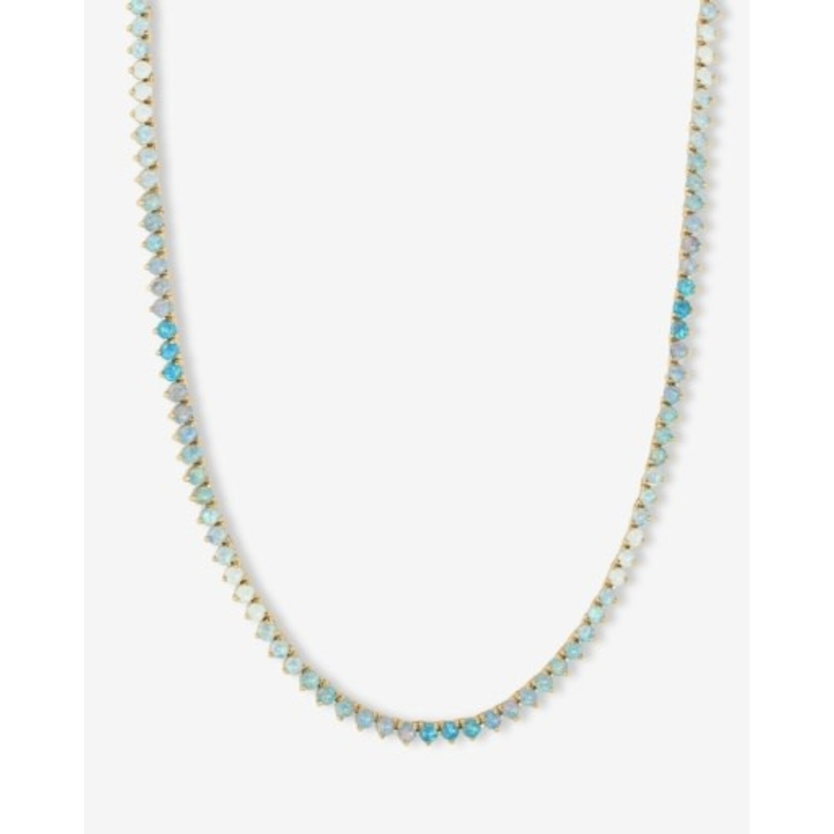 Melinda Maria Not Your Basic Ombre Tennis Necklace 18"
