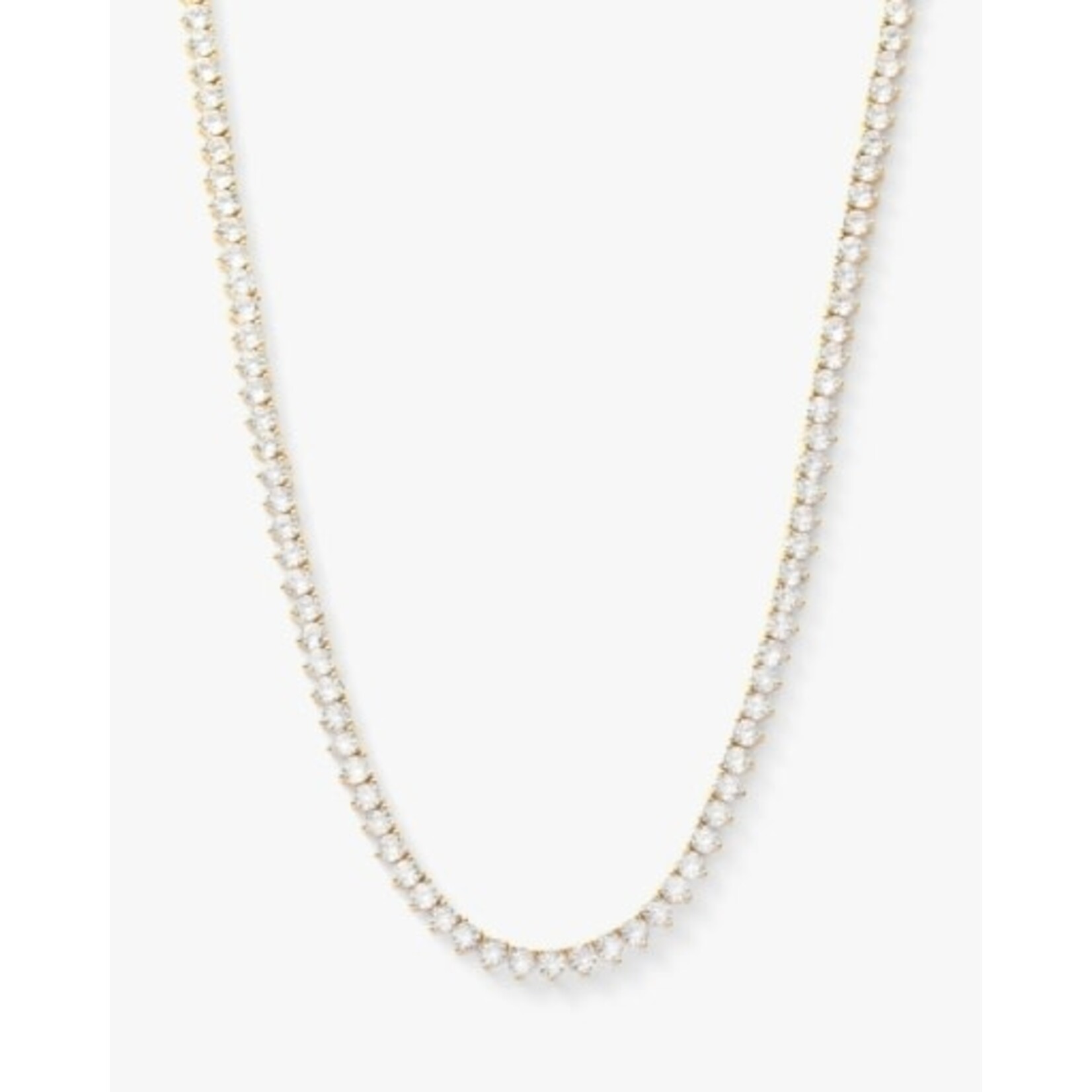 Melinda Maria Not Your Basic Tennis Necklace 18"