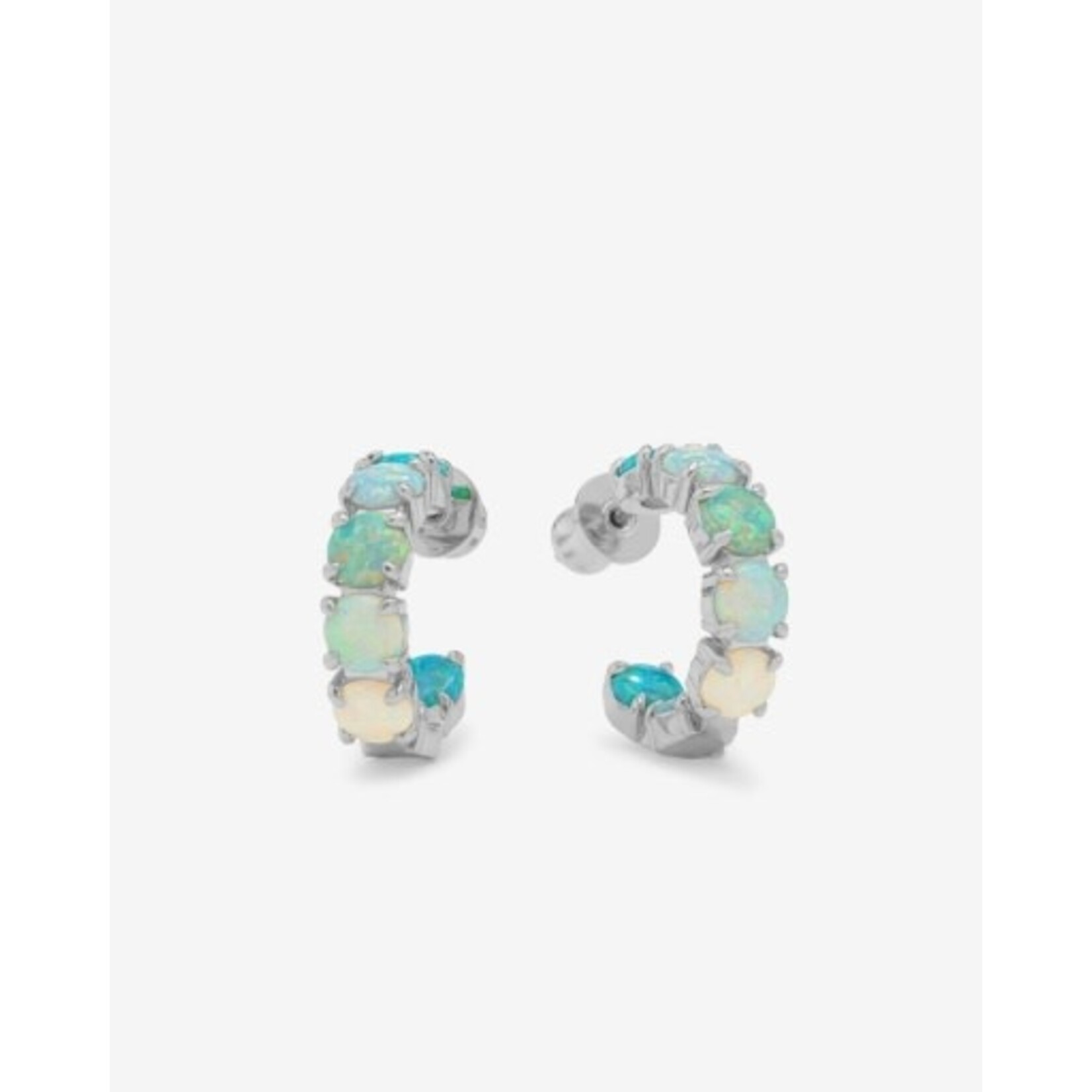 Melinda Maria 'Oh She Fancy' Ombre Hoops .75"