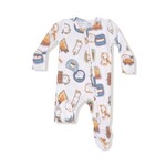 Angel Dear Smores - 2 Way Zipper Footie