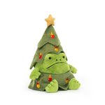 Jellycat Christmas Tree Ricky Rain Frog
