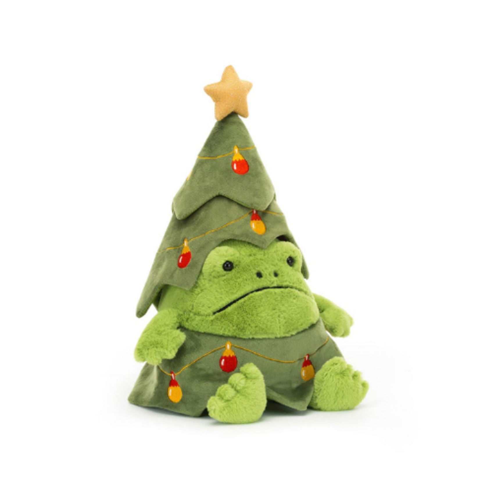 Jellycat Christmas Tree Ricky Rain Frog