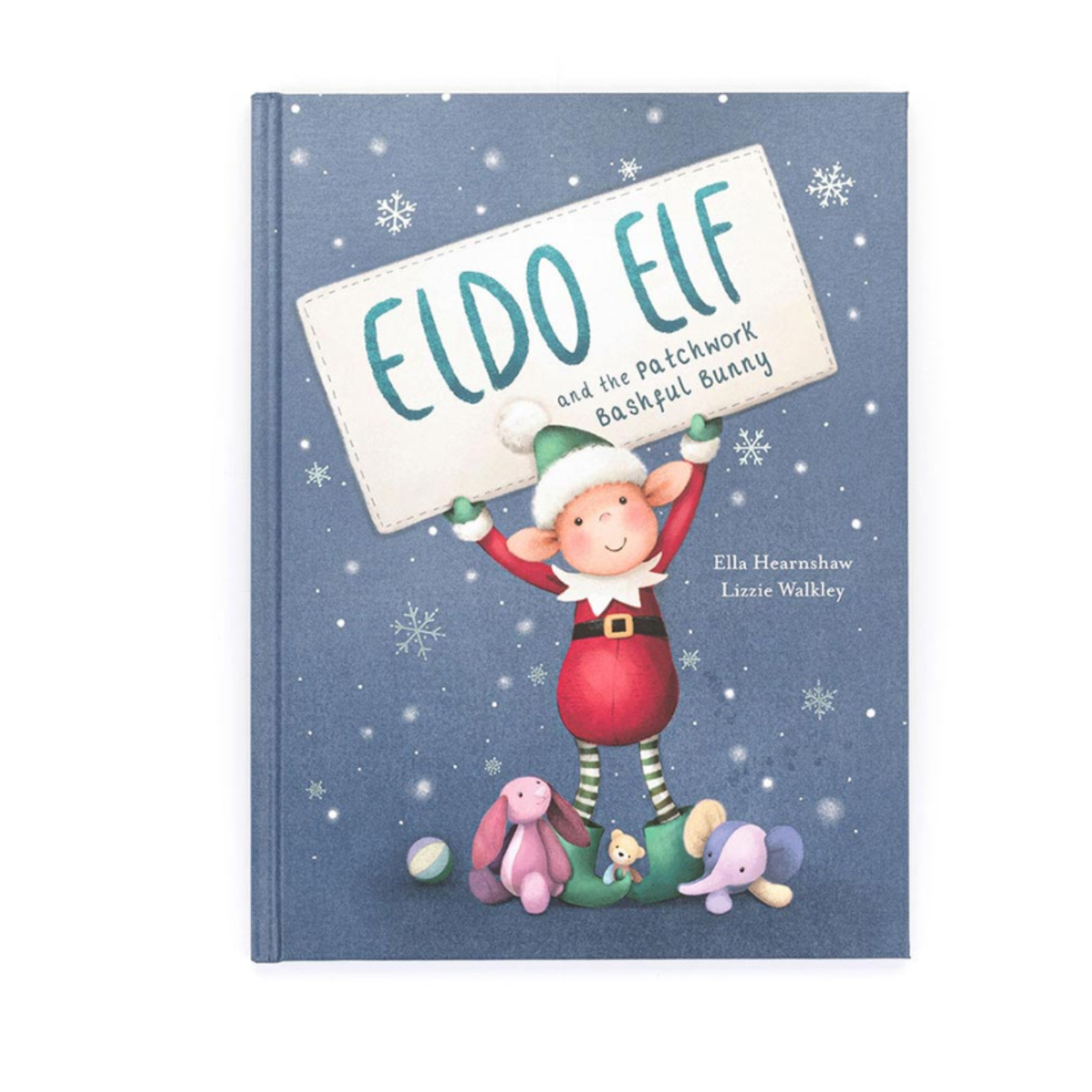 Jellycat Eldo Elf and the Patchwork Bashful Bunny Book