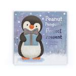 Jellycat Peanut Penguin's Perfect Present Book