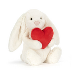 Jellycat Bashful Red Love Heart Bunny