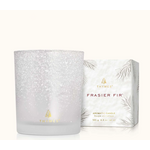 Frasier Fir Medium Flocked Poured Candle
