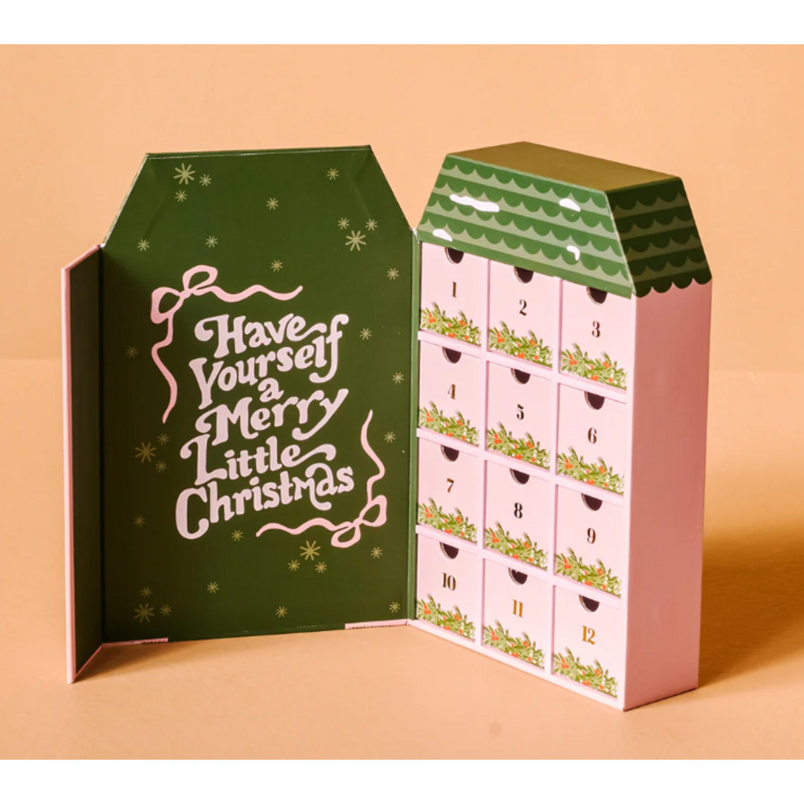 The Darling Effect Holiday Advent Calendar & Mini Christmas Tree Bundle