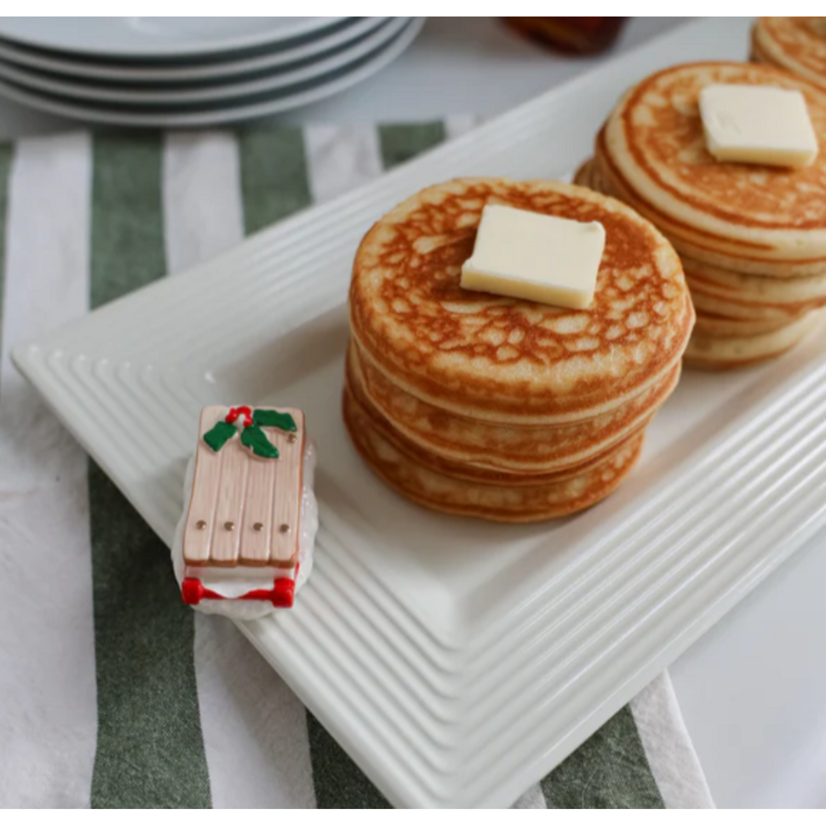 Nora Fleming ho ho whoa!  sled mini