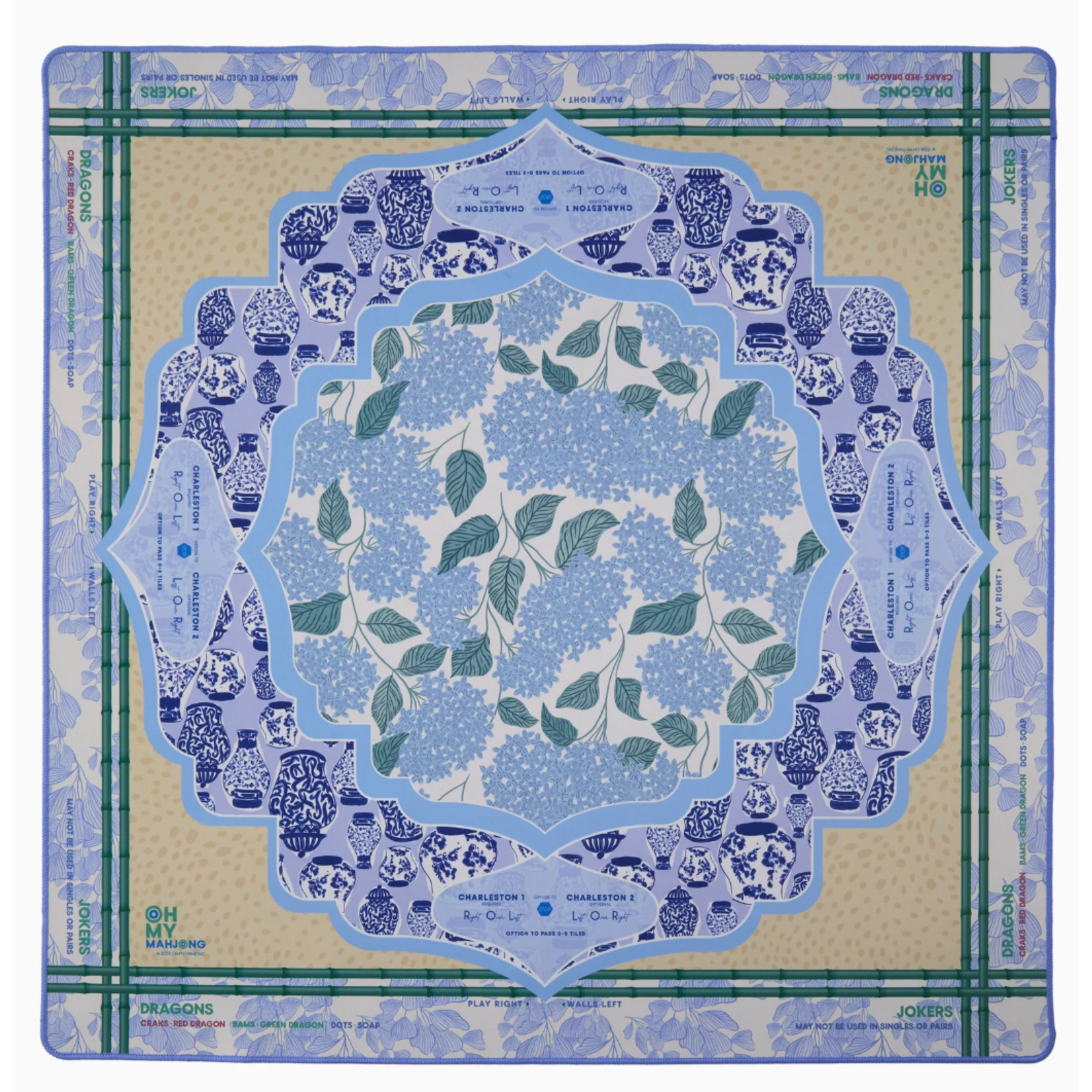 Oh My Mahjong Luna Mahjong Mat