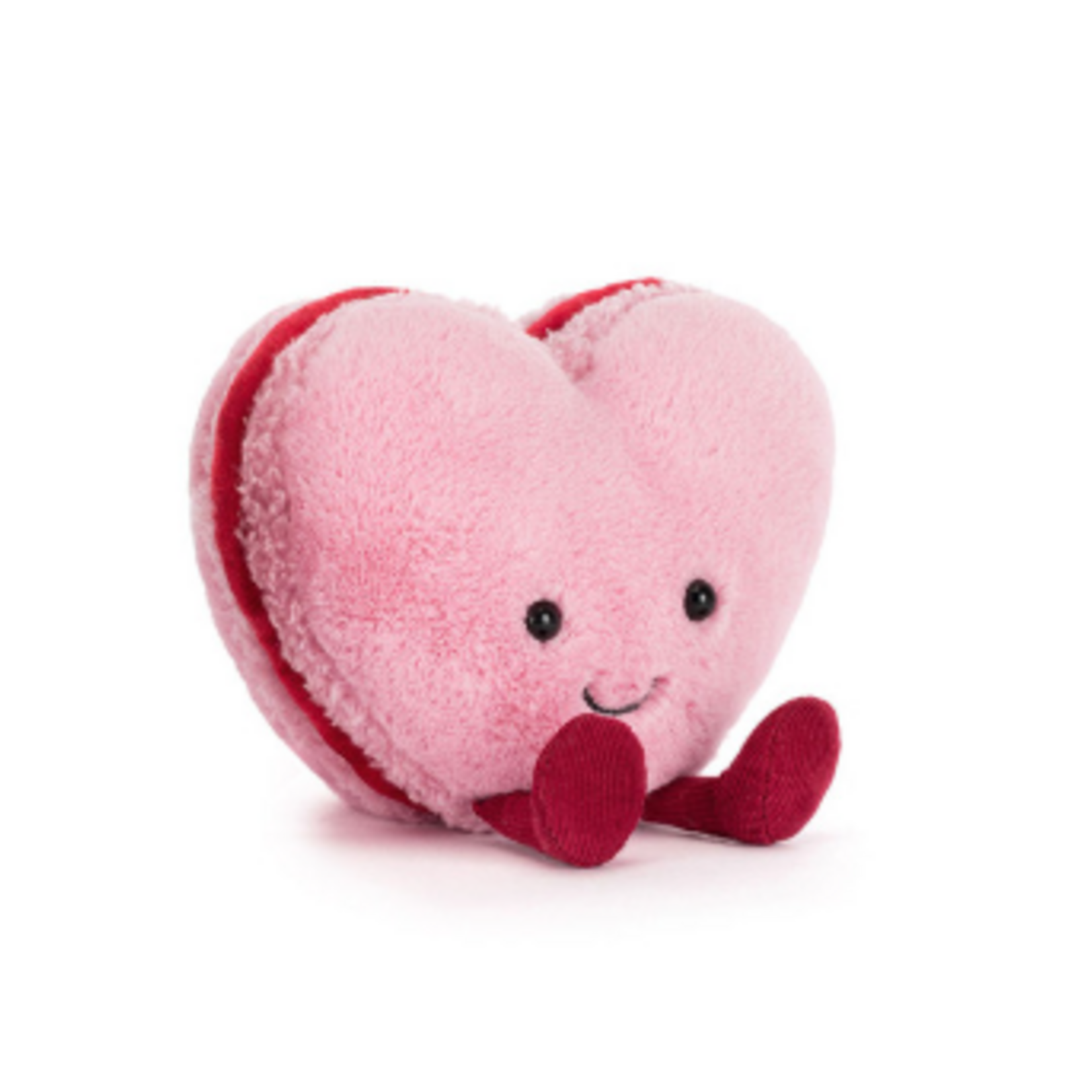Jellycat Amuseables Colette Heart Macaron (pink)