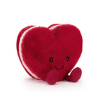 Jellycat Amuseables Colette Heart Macaron (red)