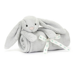 Jellycat Bashful Silver Bunny Blankie
