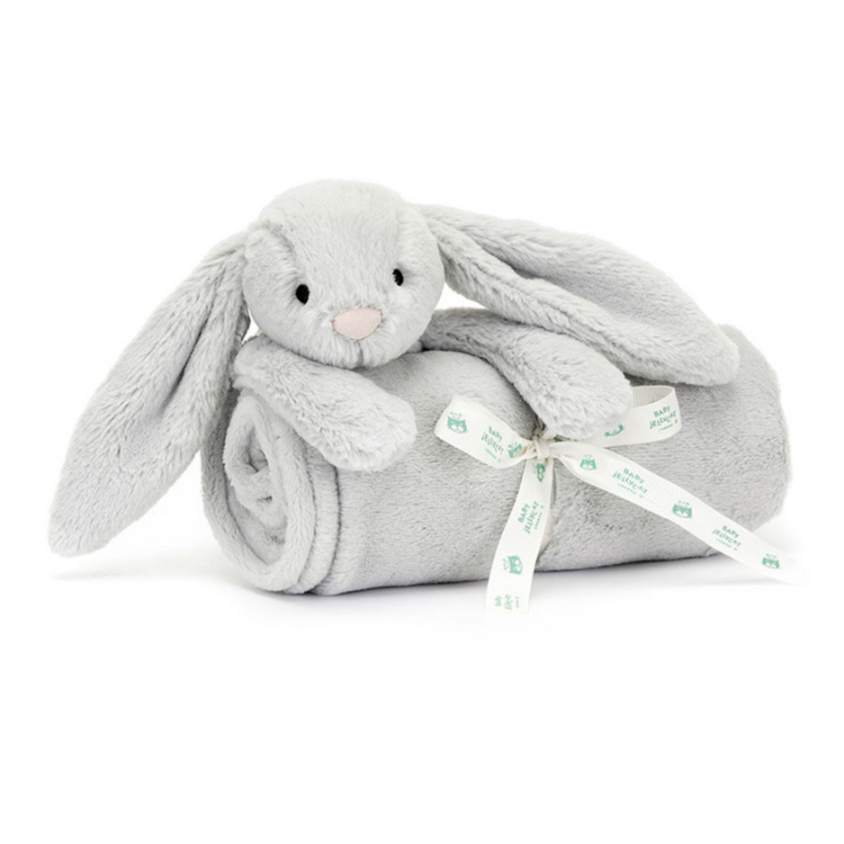 Jellycat Bashful Silver Bunny Blankie