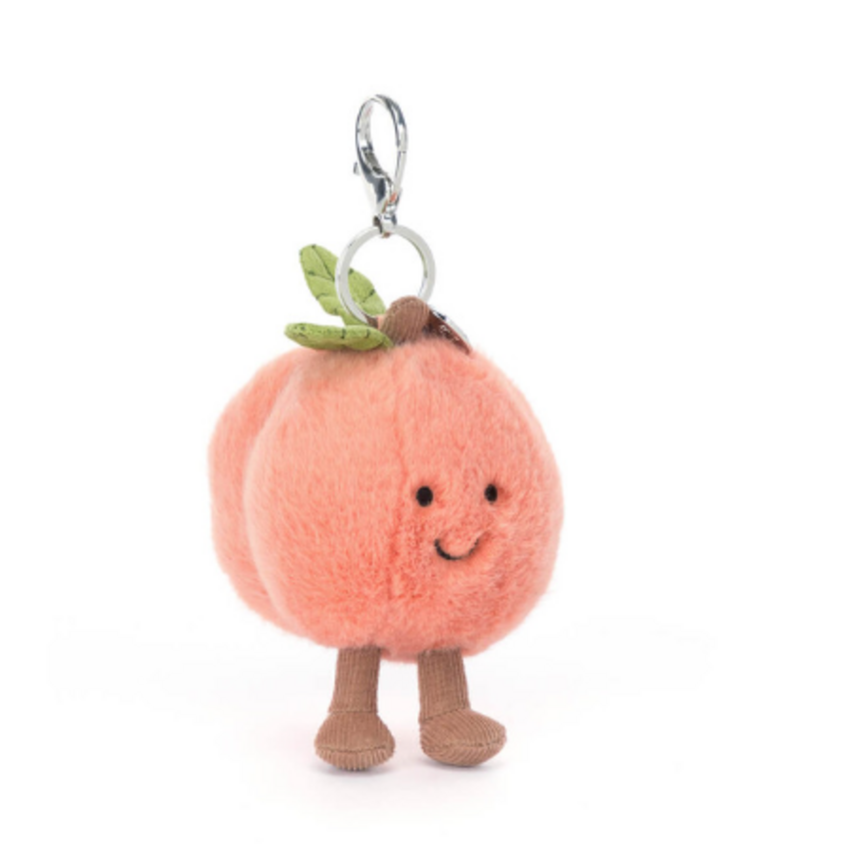Jellycat Amuseables Peach Bag Charm