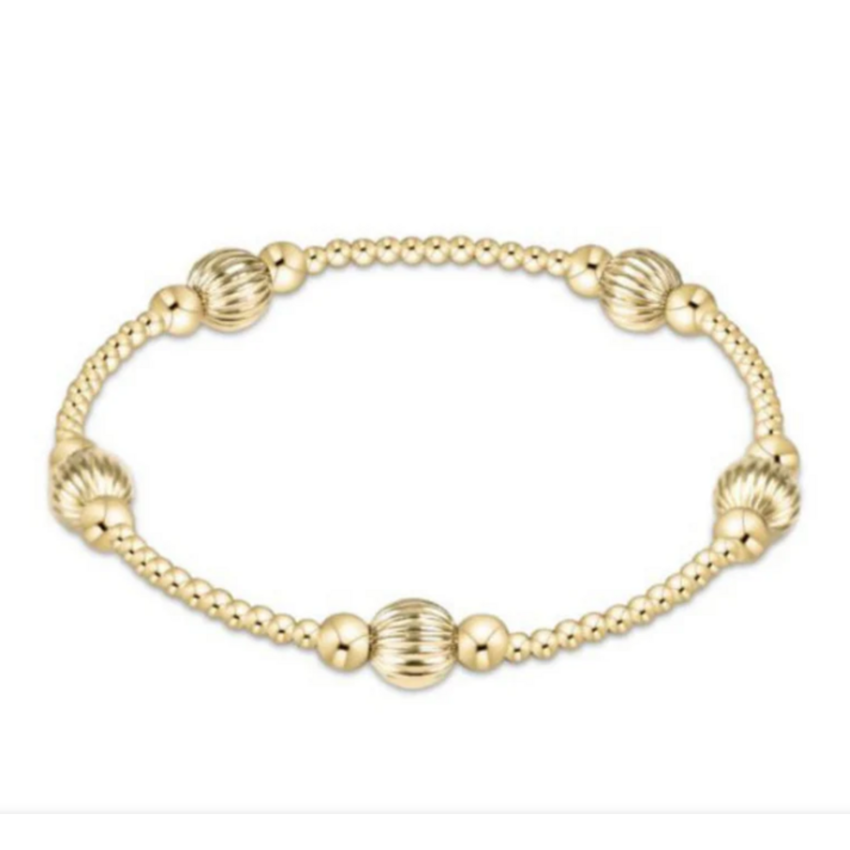 enewton Purpose Dignity 6mm Bead Bracelet Gold