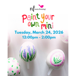 Nora Fleming Paint Your Own Mini - TUESDAY, MARCH 24