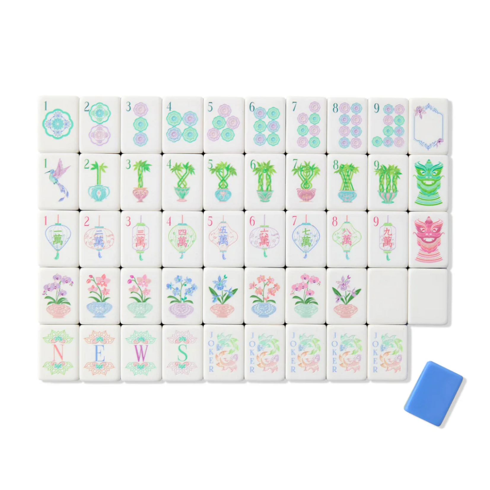Oh My Mahjong Moonlight Mahjong Tiles