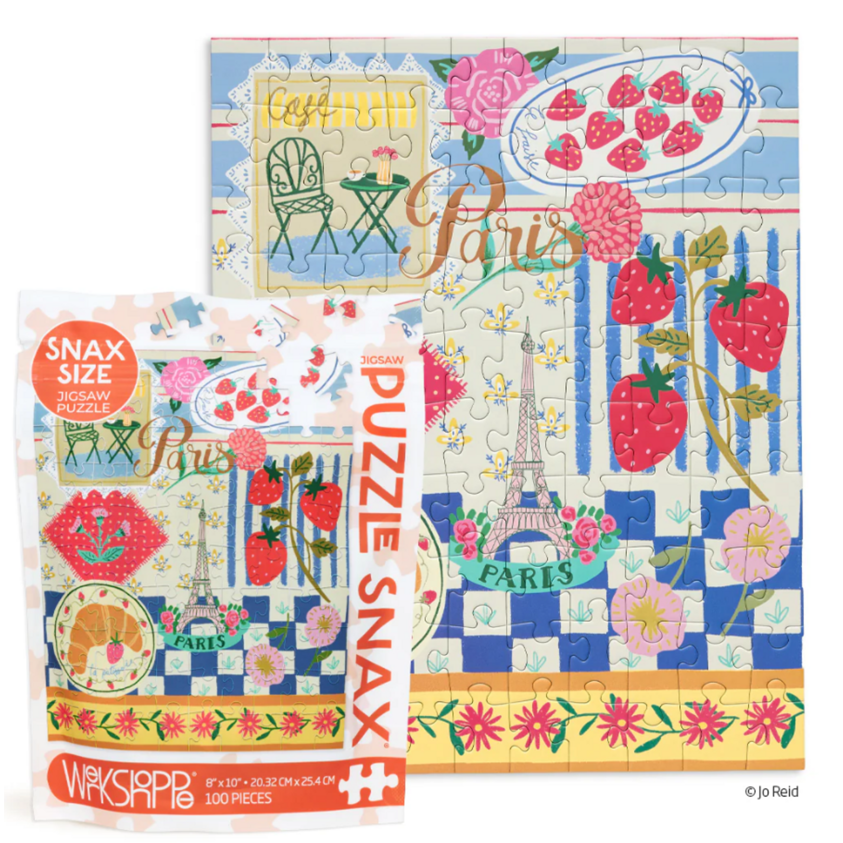 Werkshoppe Paris Cafe 100 Piece Puzzle Snax