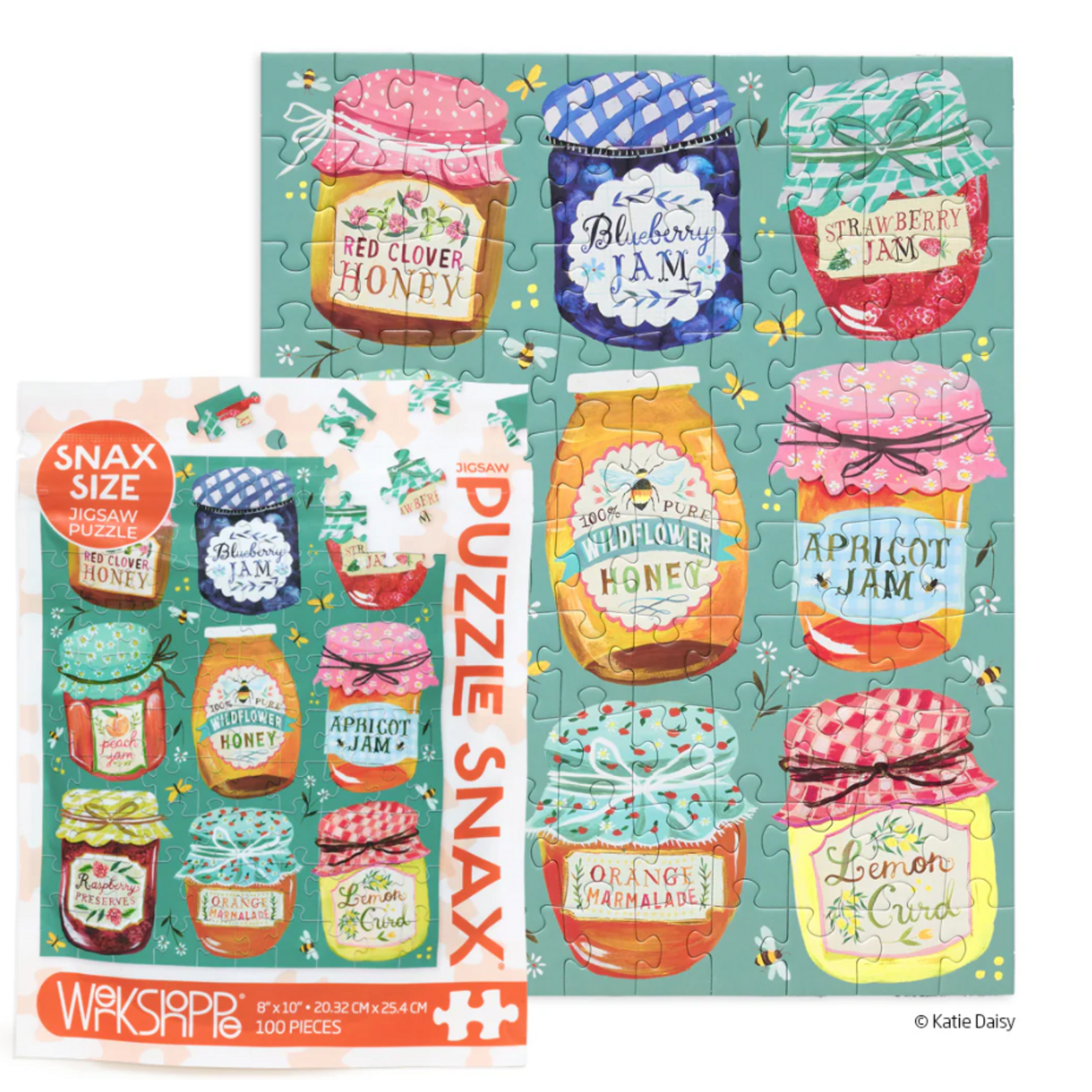 Werkshoppe Jam and Honey 100 Piece Puzzle Snax