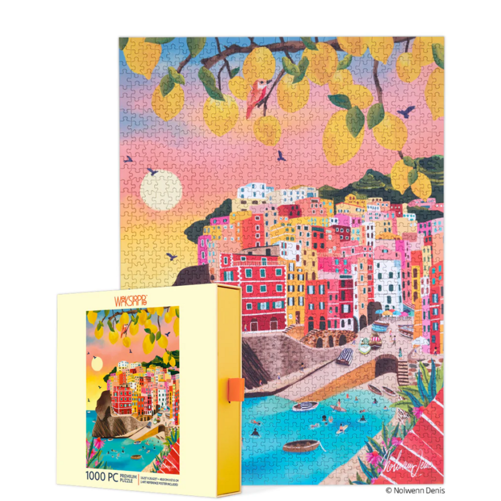 Werkshoppe Cinque Terre  1000 Piece Puzzle