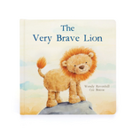 Jellycat The Very Brave Lion Book