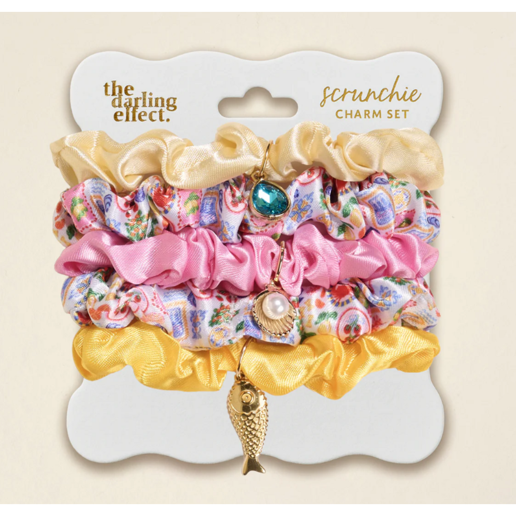 The Darling Effect Scrunchie Charm Set