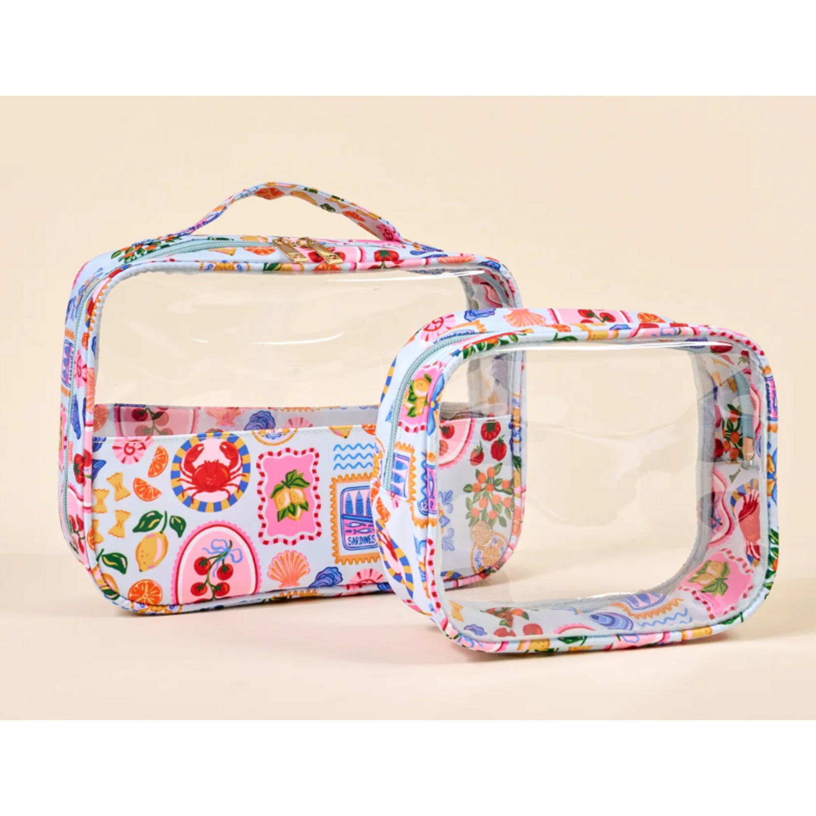 The Darling Effect Clearly Chic Cosmetic Bag Set - Ciao Bella