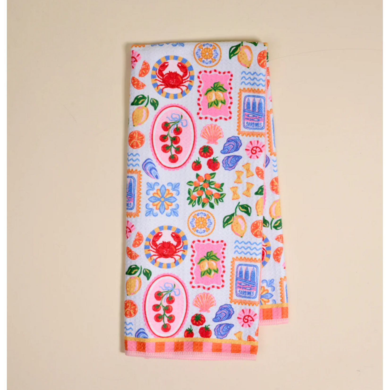 The Darling Effect Waffle Tea Towels - Ciao Bella