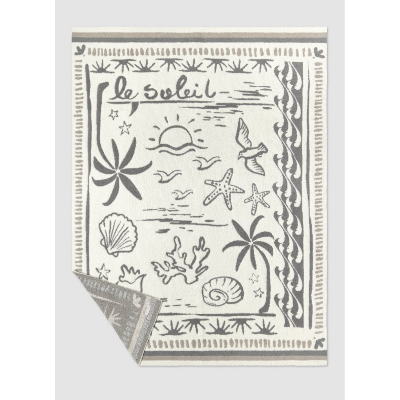 Barefoot Dreams CozyChic Le Soleil Throw