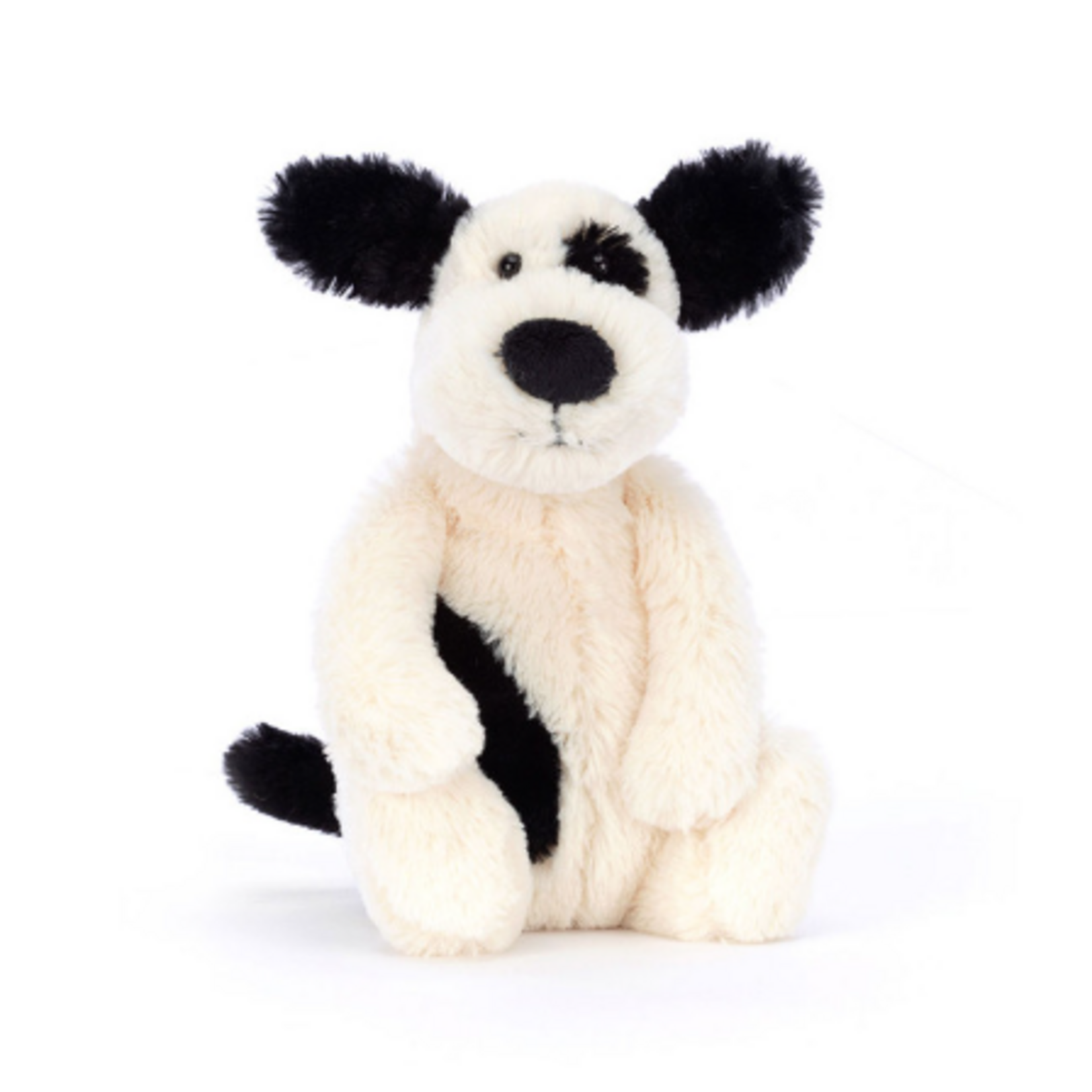 Jellycat Bashful Black & Cream Puppy Little (Small)