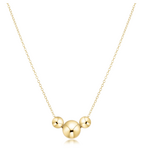enewton 16" Necklace Gold - Purpose Gold