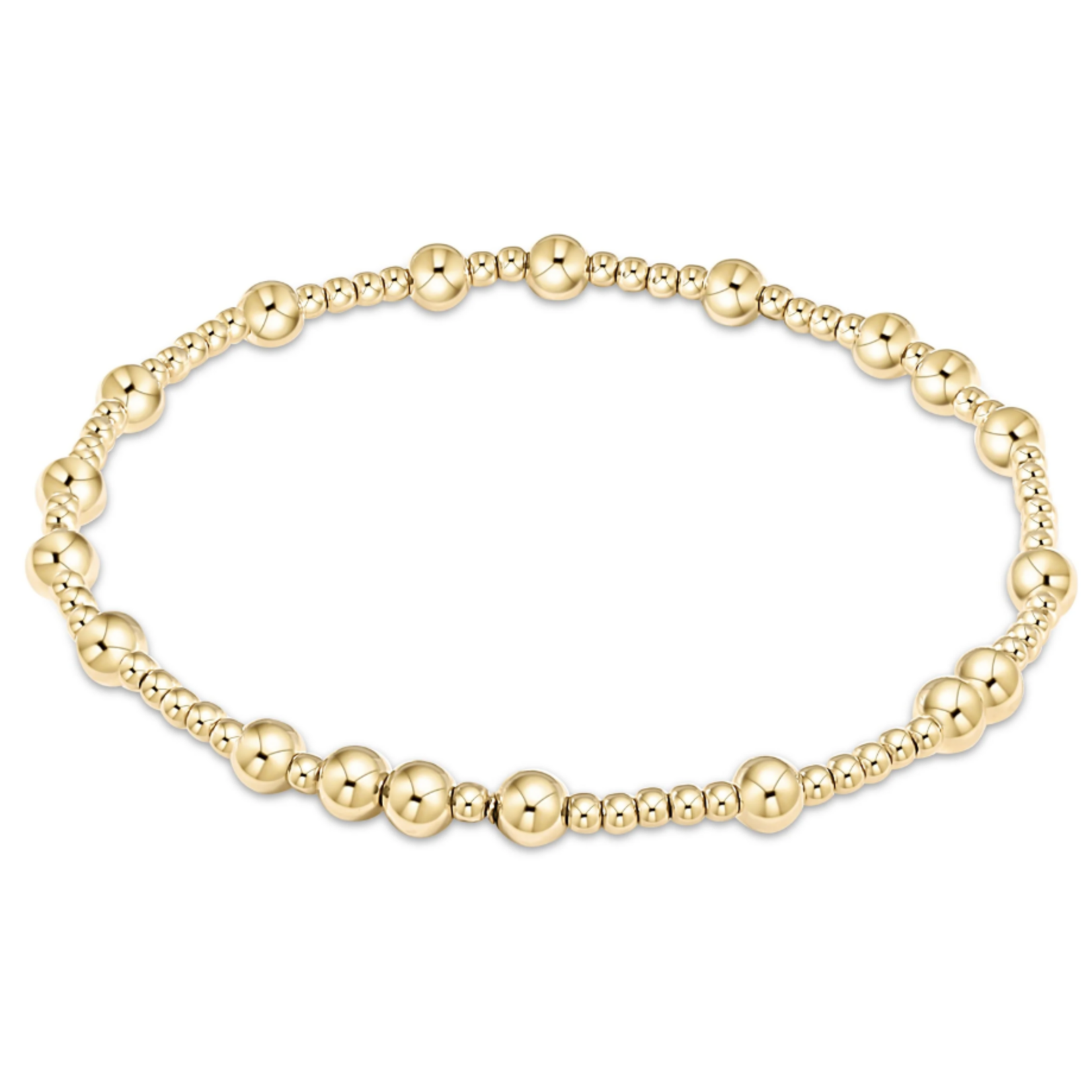 enewton Hope Unwritten 4mm Bead Bracelet - Gold