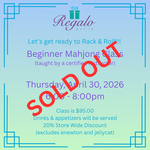 Beginner Mahjong Class - Thursday, April 30, 2026