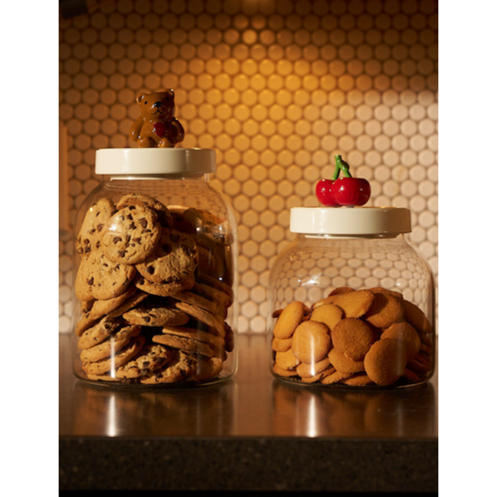 Nora Fleming super canister w/mel lid