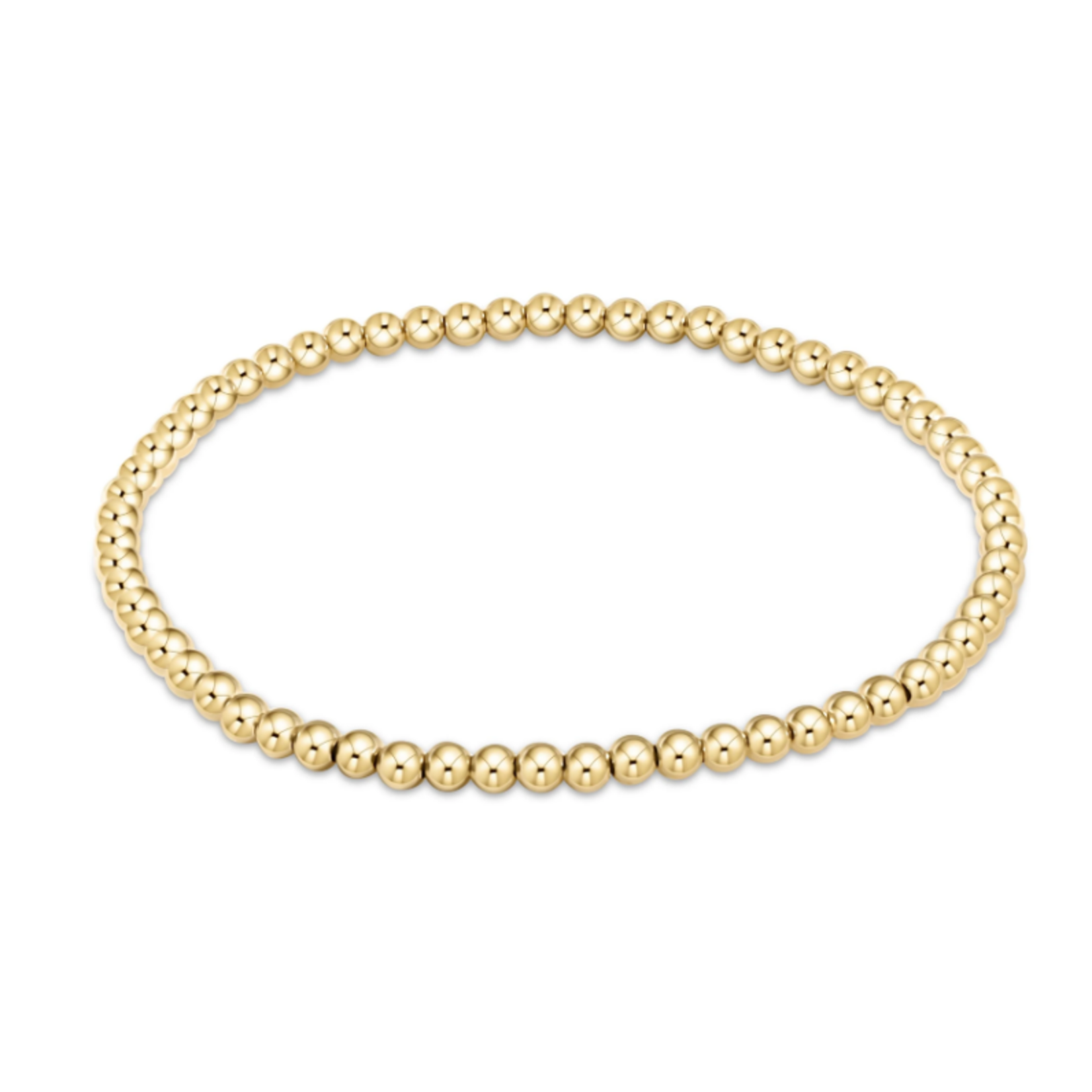 enewton enewton extends-Classic Gold 3mm Bead Bracelet