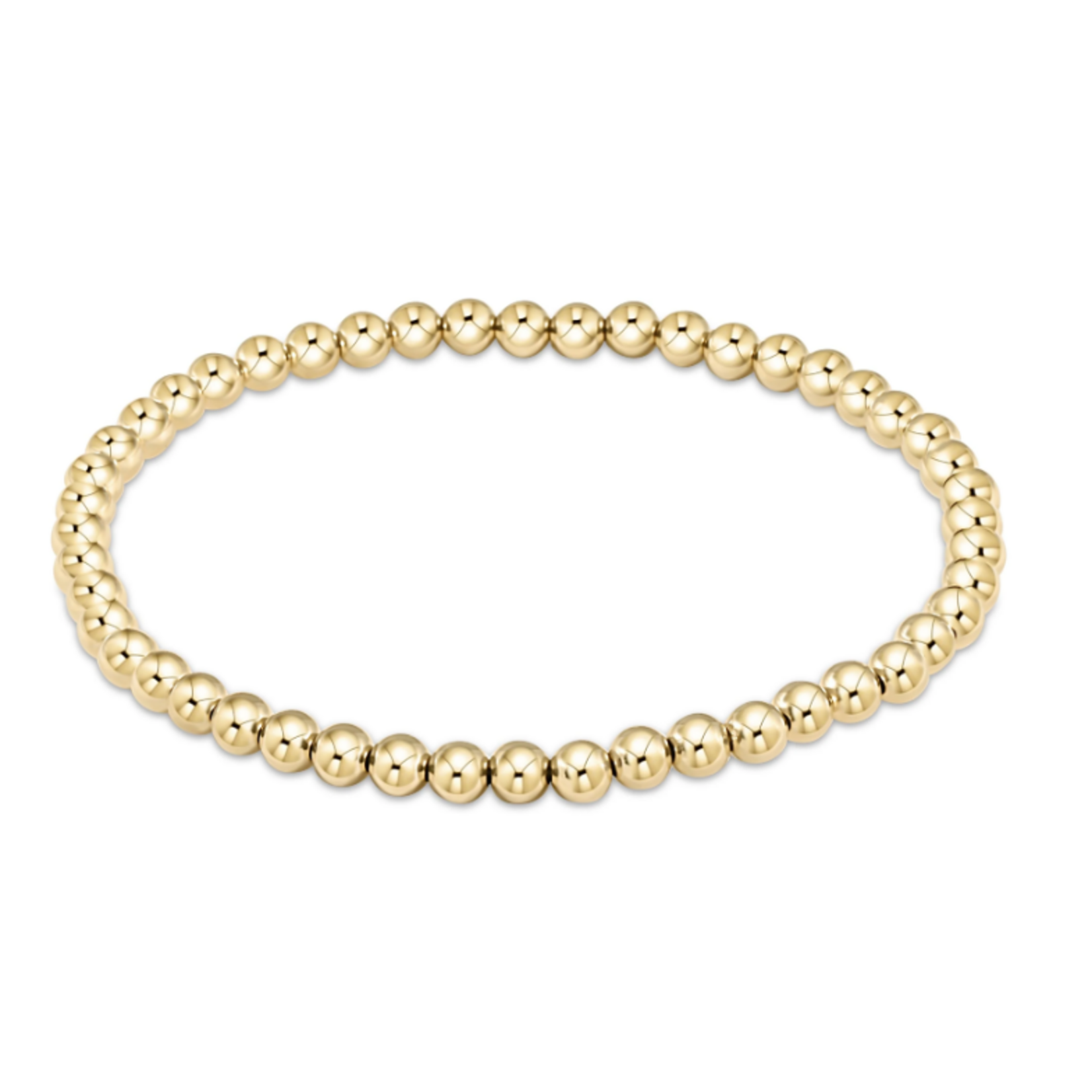 enewton Classic Gold 4mm Bead Bracelet