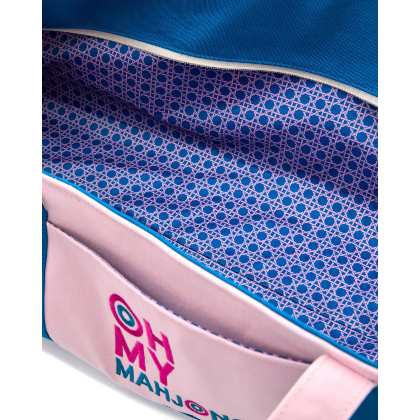 Oh My Mahjong Pink Mat Storage Bag