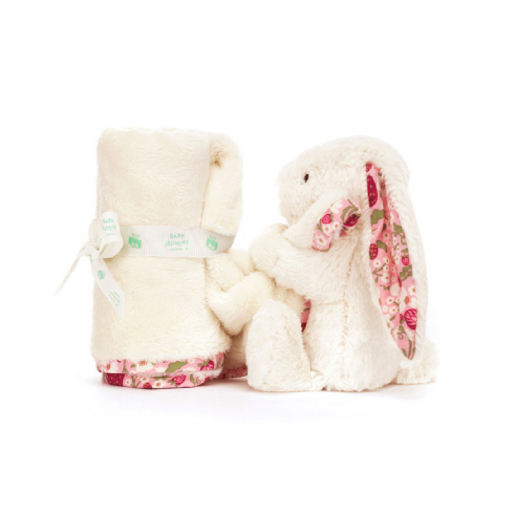 Jellycat Blossom Cream Bunny Berry Soother