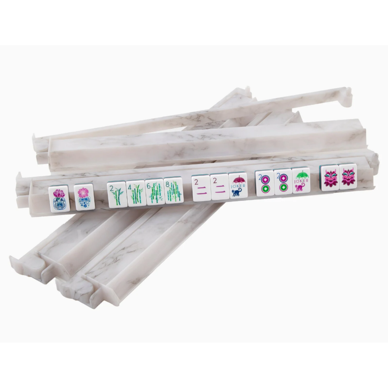 Oh My Mahjong Carrara Rack & Pusher Set