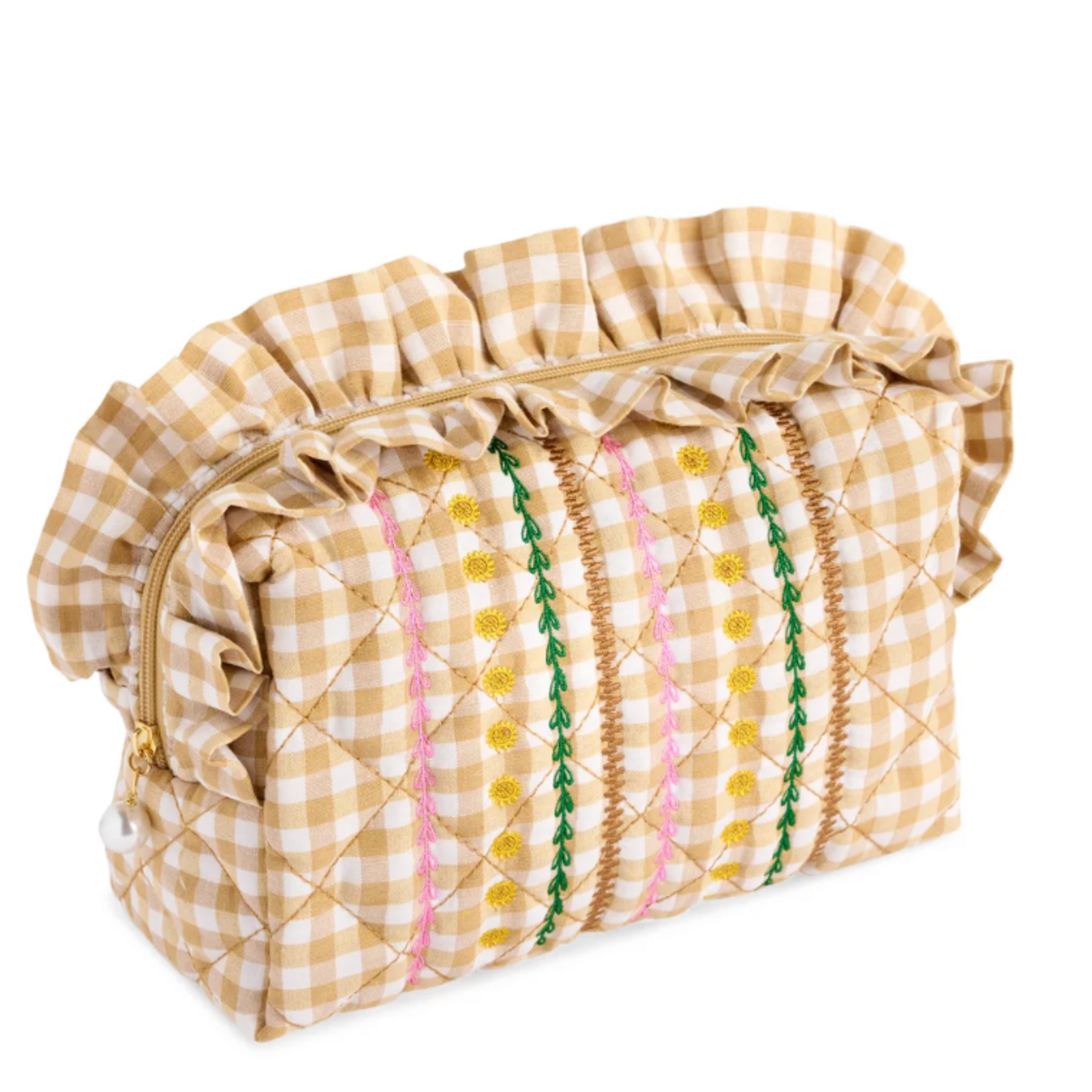 Sienna Quilted Lg Zip Pouch