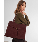 Lori Suedette Tote Bag