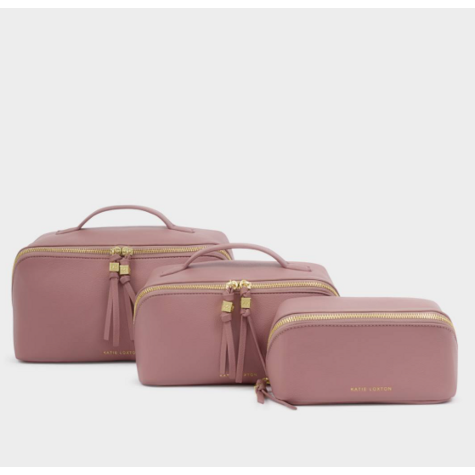 Fold-Out Mirror Make Up Bag