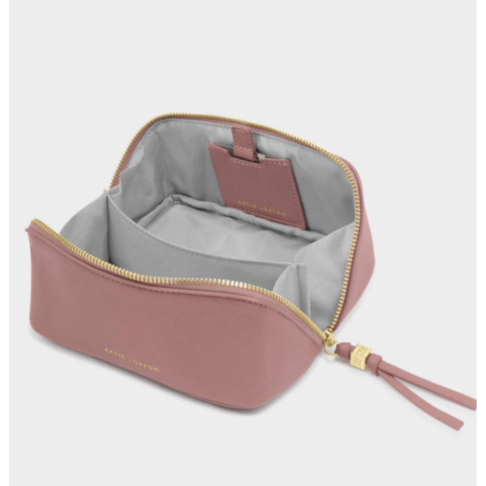 Fold-Out Mirror Make Up Bag