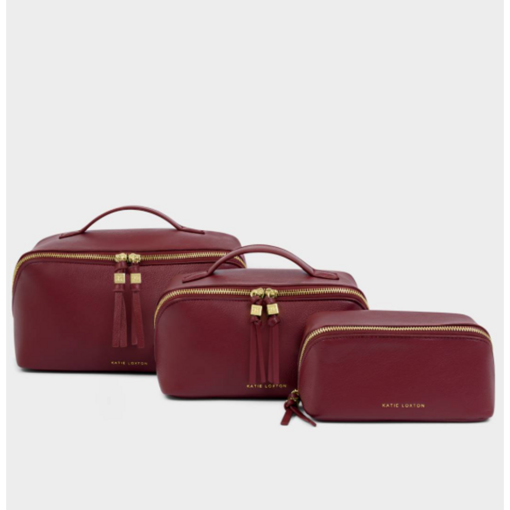 Fold-Out Mirror Make Up Bag