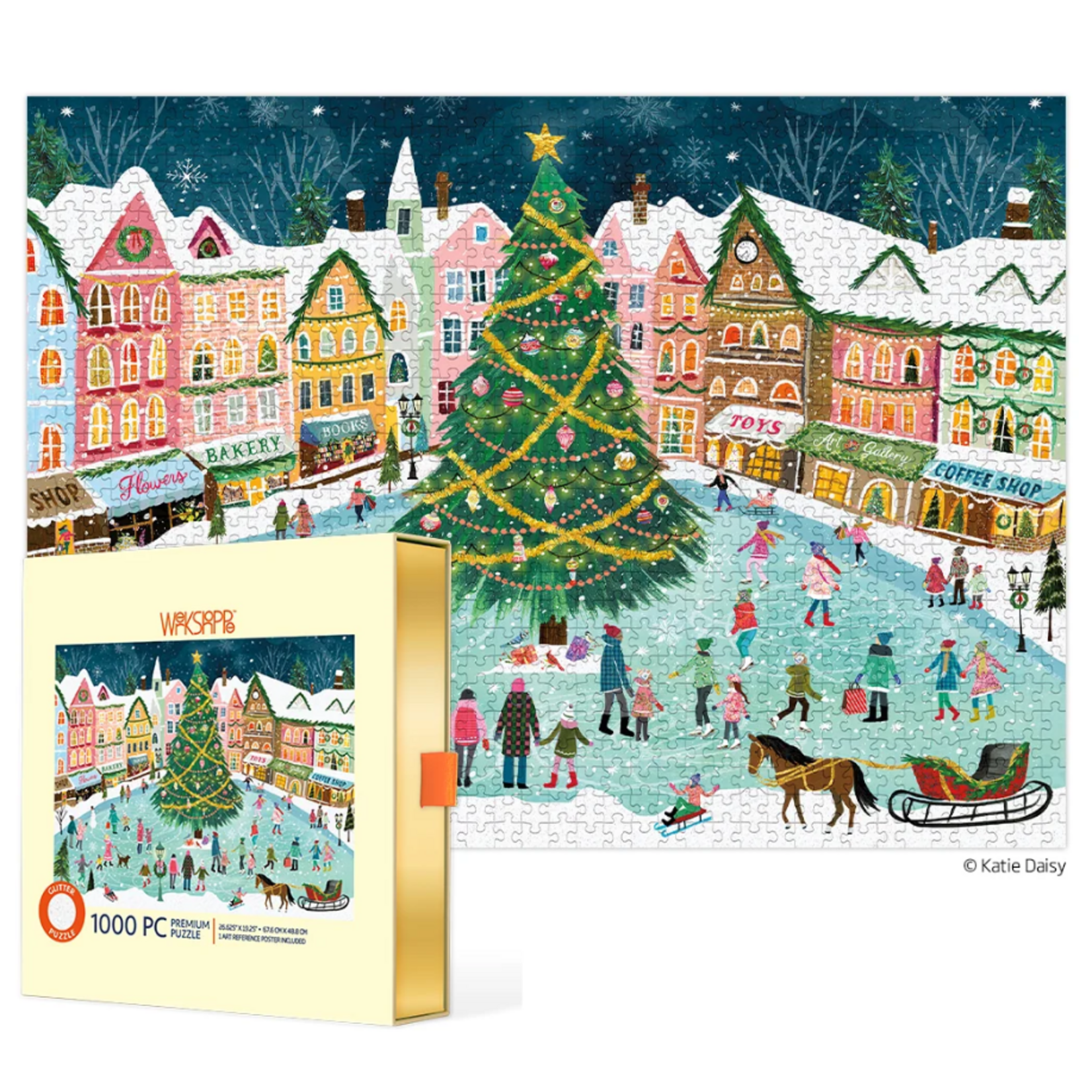 Werkshoppe Town Square 1000 Piece Puzzle