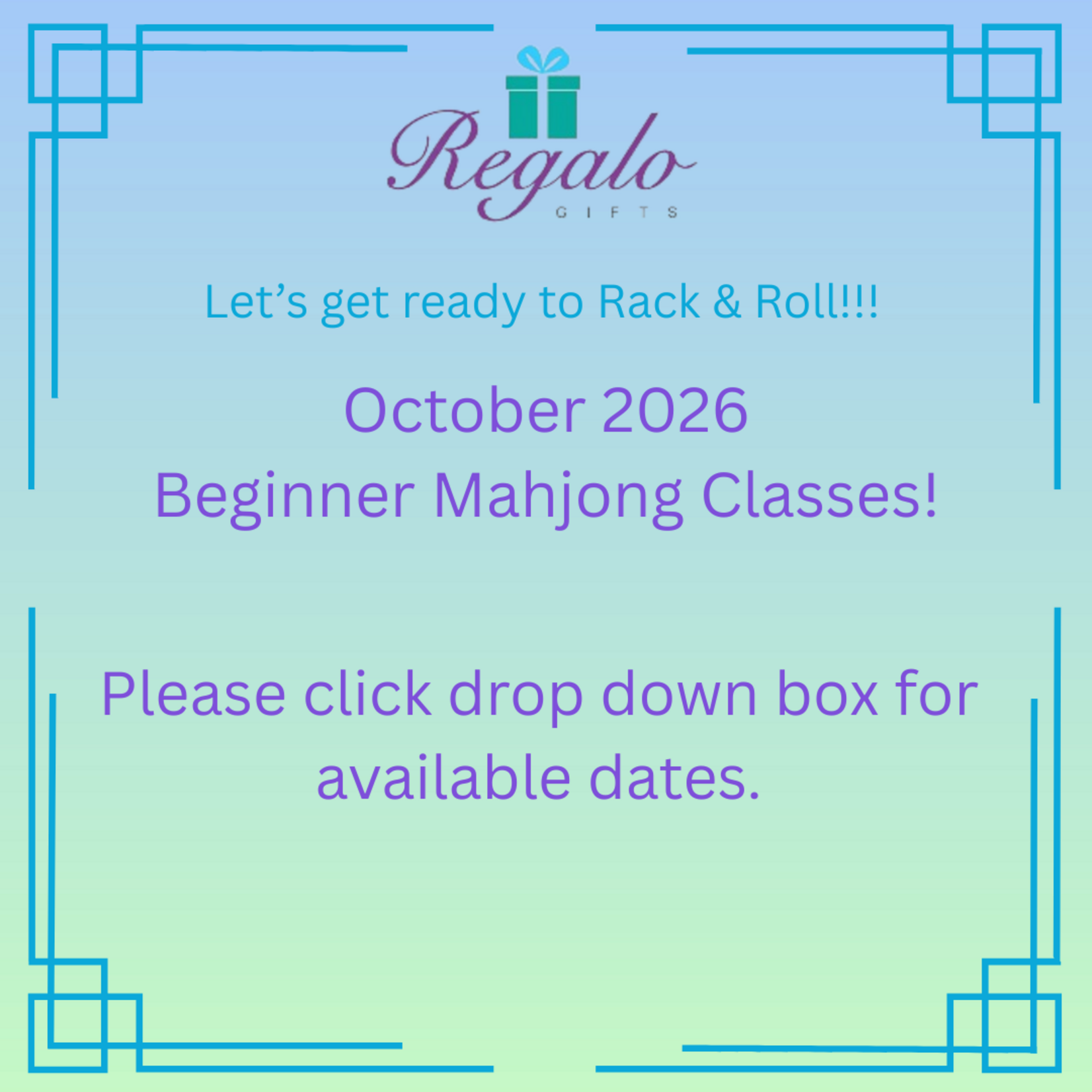 Beginner Mahjong Class